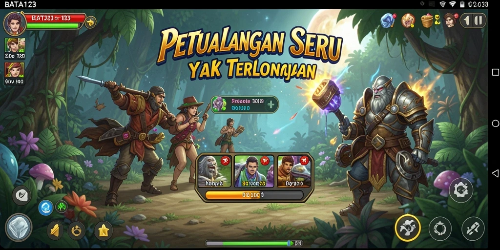 Tampilan gameplay BATA123 yang menantang dan mengasyikkan.