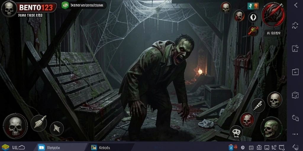 Gameplay BENTO123 yang mencekam di dunia horor.