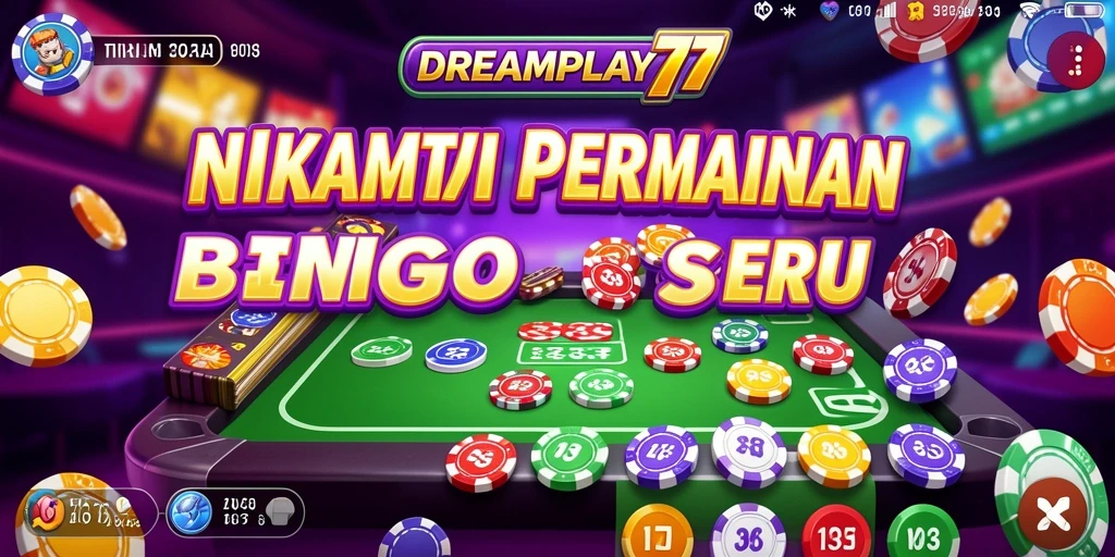 Screenshot gameplay Bingo yang seru dan menegangkan.