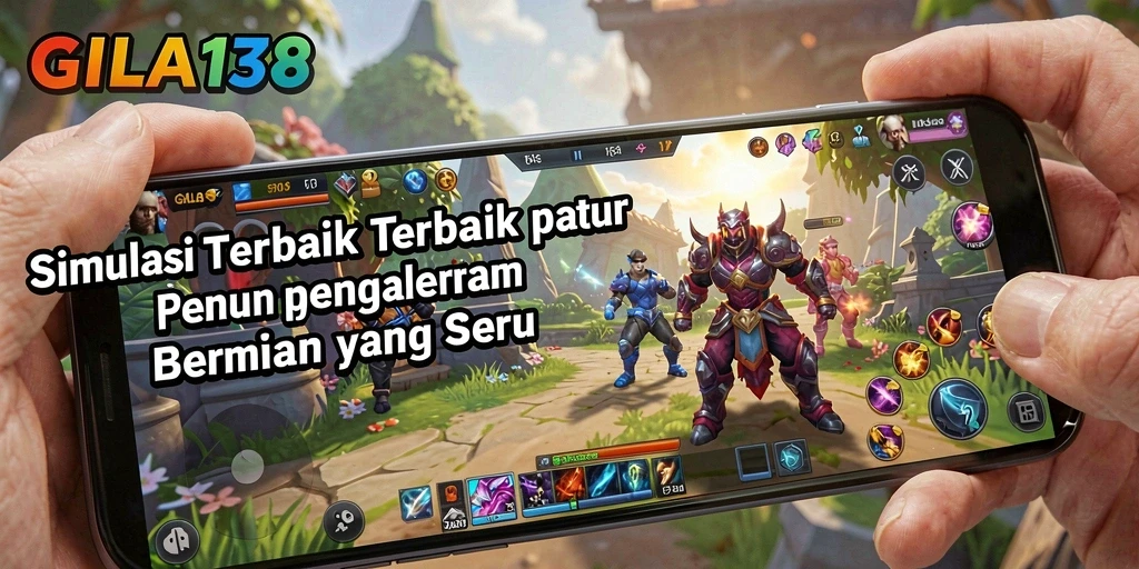 Screenshot GILA138 menampilkan gameplay simulasi yang menarik dan interaktif.