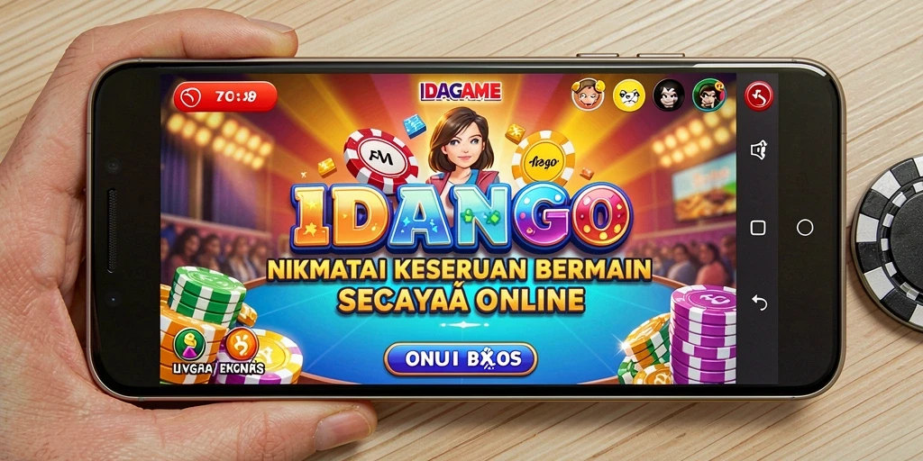 Screenshot gameplay IDAGAME menampilkan keseruan permainan Bingo.