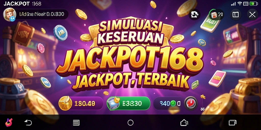 Gameplay menarik JACKPOT168 dengan berbagai pilihan jackpot.