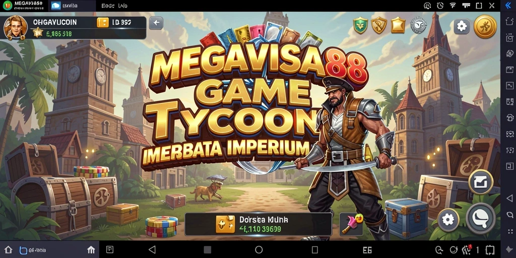 Tampilan gameplay Tycoon yang memukau dan interaktif.