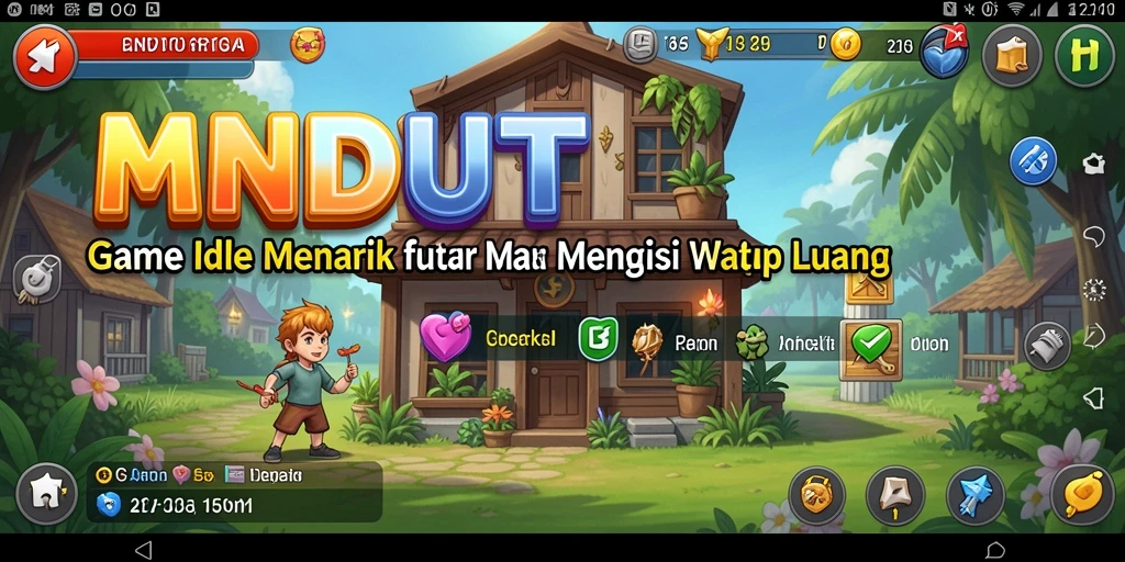Tampilan gameplay MNDUIT yang menarik dan interaktif.