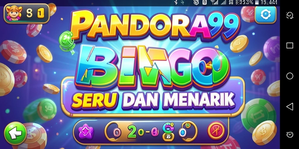 Tampilan menarik dari gameplay PANDORA99 di Bingo.