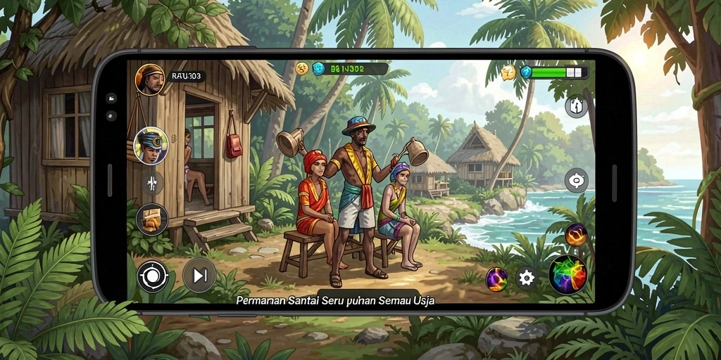 Screenshot gameplay RATU303 menunjukkan aksi seru dan tantangan menarik.