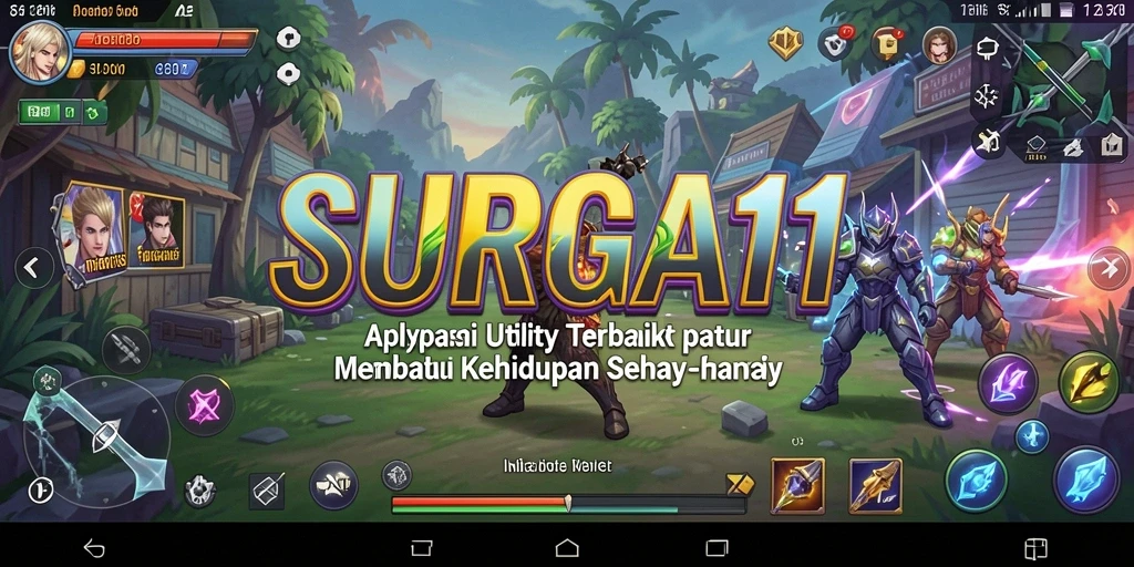 Screenshot utama SURGA11 menampilkan interface aplikasi Utility yang intuitif.