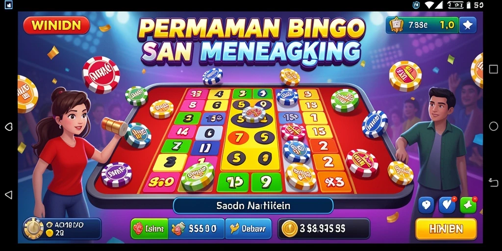 Tampilan menarik dari gameplay Bingo di WINIDN yang sangat mengasyikkan.