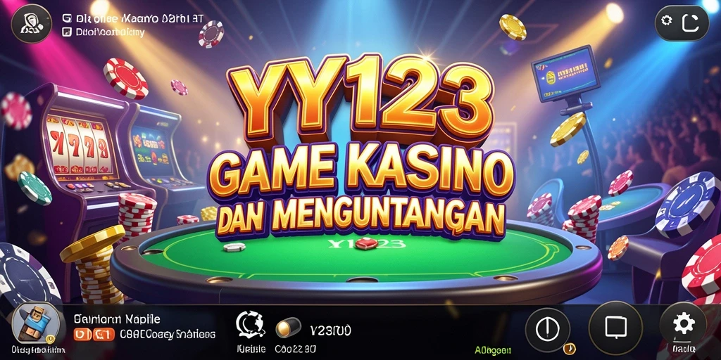 Tampilan menarik dari gameplay Kasino YY123 yang seru.