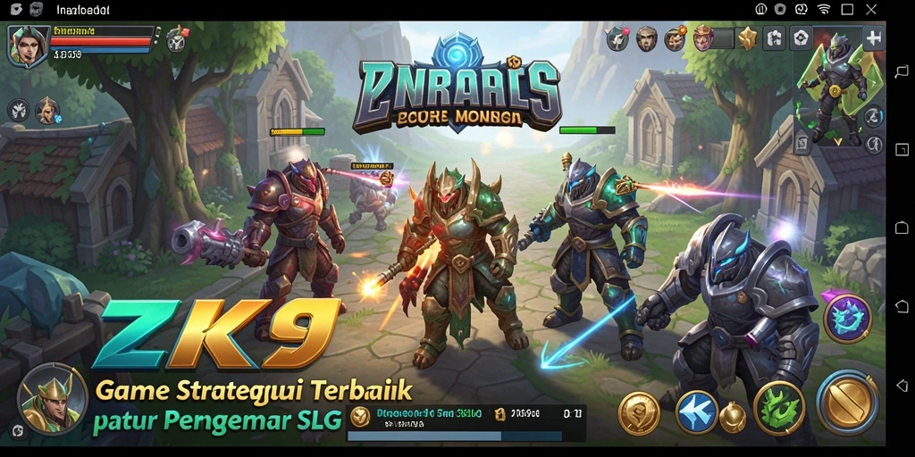 Tampilan gameplay epik dari ZK9 dengan strategi yang mendebarkan.