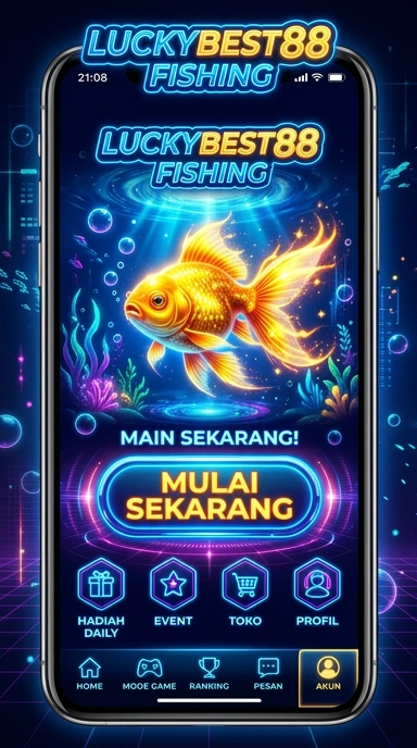 Tampilan utama luckybest88 dengan berbagai aplikasi.